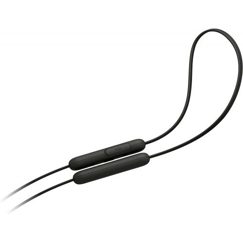 소니 Sony WI-XB400 Wireless In-Ear Extra Bass Headset/Headphones with mic for phone call, Black