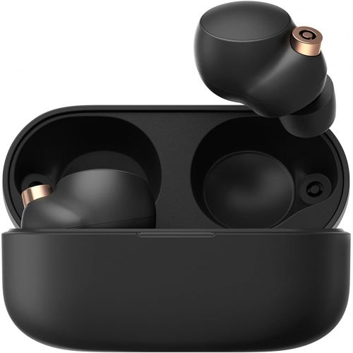 소니 Sony WF-1000XM4 Industry Leading Noise Canceling Truly Wireless Earbud Headphones with Alexa Built-in, Black