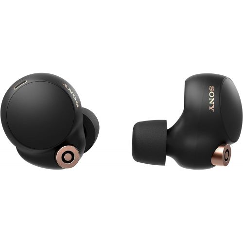 소니 Sony WF-1000XM4 Industry Leading Noise Canceling Truly Wireless Earbud Headphones with Alexa Built-in, Black