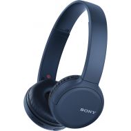 Sony Wireless Headphones WH-CH510: Wireless Bluetooth On-Ear Headset with Mic for phone-call, Blue