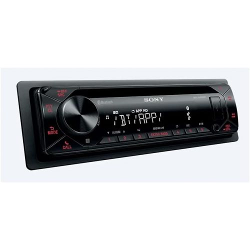 소니 Sony MEX-N4300BT Built-in Dual Bluetooth Voice Command CD/MP3 AM/FM Radio Front USB AUX Pandora Spotify iHeartRadio iPod / iPhone Siri and Android Controls Car Stereo Receiver