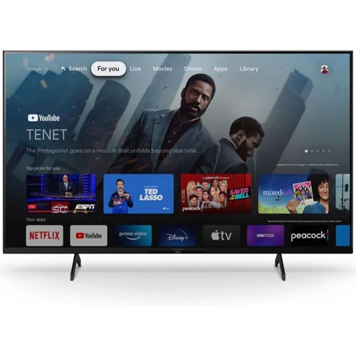 소니 Sony KD-43X80K 43 inch X80K 4K Ultra HD LED Smart TV 2022 Model Bundle with Premium 2 YR CPS Enhanced Protection Pack