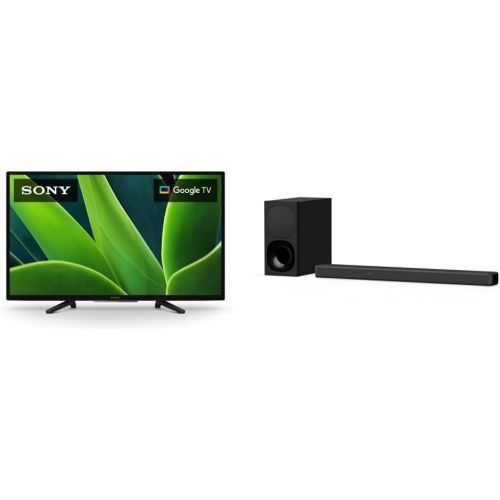 소니 Sony 32 Inch 720p HD LED HDR TV W830K Series with Google TV and Google Assistant-2022 Model w/HT-G700: 3.1CH Dolby Atmos/DTS:X Soundbar with Bluetooth Technology
