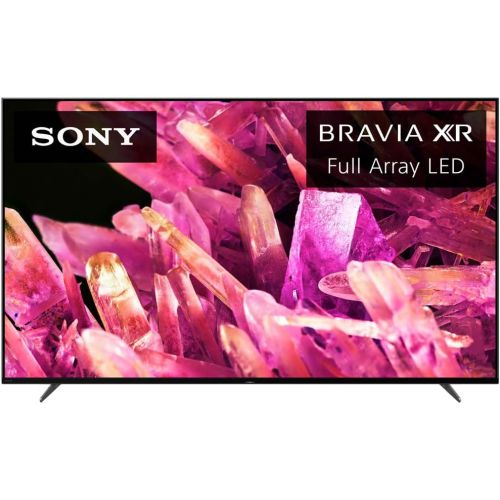 소니 Sony XR65X90K Bravia XR 65 inch X90K 4K HDR Full Array LED Smart TV 2022 Model Bundle with TaskRabbit Installation Services + Deco Wall Mount + HDMI Cables + Surge Adapter