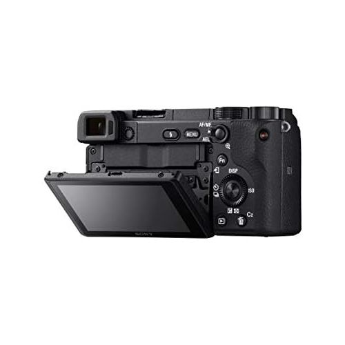 소니 [아마존베스트]Sony Alpha a6400 Mirrorless Camera: Compact APS-C Interchangeable Lens Digital Camera with Real-Time Eye Auto Focus, 4K Video, Flip Screen & 18-135mm Lens - E Mount Compatible Came