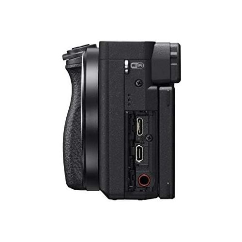 소니 [아마존베스트]Sony Alpha a6400 Mirrorless Camera: Compact APS-C Interchangeable Lens Digital Camera with Real-Time Eye Auto Focus, 4K Video, Flip Screen & 18-135mm Lens - E Mount Compatible Came