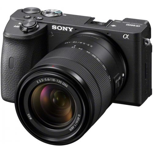 소니 [아마존베스트]Sony Alpha A6600 Mirrorless Camera with 18-135mm Zoom Lens