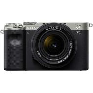 [아마존베스트]Sony Alpha 7C Full-Frame Compact Mirrorless Camera Kit - Silver (ILCE7CL/S)