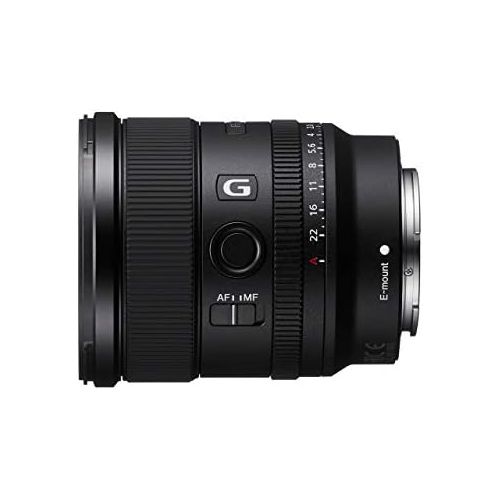 소니 [아마존베스트]Sony SEL-20F18G Full Format E-Mount Lens (Full Frame 20 mm F1.8, Ultra Wide Angle, Light), Black