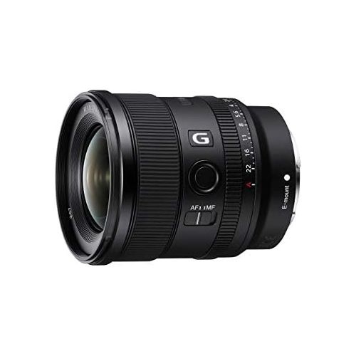 소니 [아마존베스트]Sony SEL-20F18G Full Format E-Mount Lens (Full Frame 20 mm F1.8, Ultra Wide Angle, Light), Black