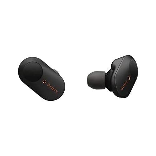 소니 [아마존베스트]Sony WF-1000XM3 True Wireless Noise Canceling Headphone (up to 32h battery life, stable bluetooth connection) black