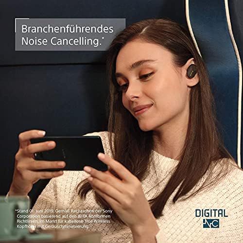 소니 [아마존베스트]Sony WF-1000XM3 True Wireless Noise Canceling Headphone (up to 32h battery life, stable bluetooth connection) black