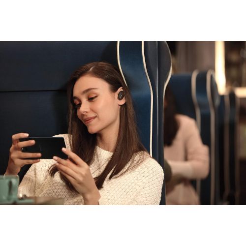 소니 [아마존베스트]Sony WF-1000XM3 True Wireless Noise Canceling Headphone (up to 32h battery life, stable bluetooth connection) black