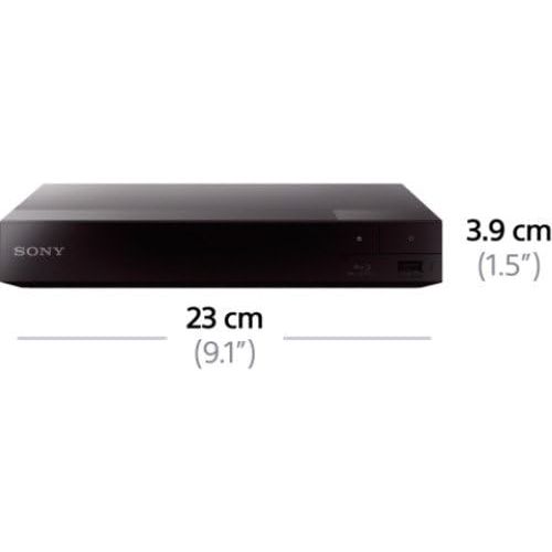 소니 Sony BDP S1700 Blu Ray Player, USB, Ethernet, Black Black