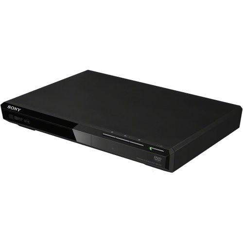 소니 Sony DVP SR170 DVD Player (SCART) & Amazon Basics High Speed HDMI Cable 2.0 Ethernet, 3D, 4K Video Playback & ARC, Ultra HD, 0.91 m