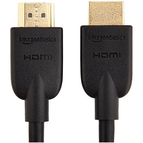 소니 Sony DVP SR760H DVD Player / CD Player (HDMI, 1080p Upscaling, USB Input) Black & Amazon Basics High Speed Cable, Ultra HD HDMI 2.0, Supports 3D Formats, with Audio Return Channe