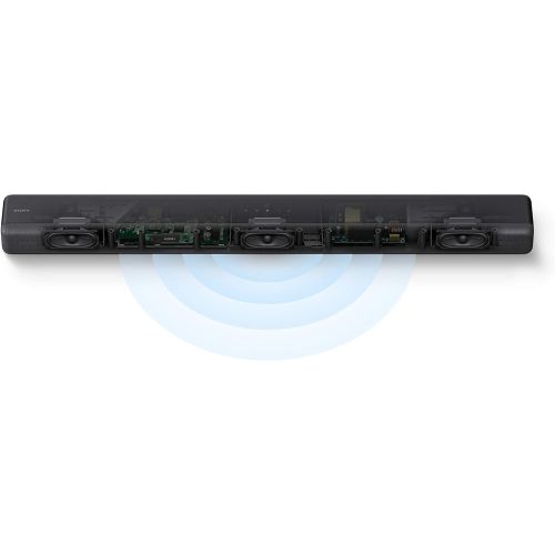 소니 Sony HT G700 3.1 Channel Soundbar with Dolby Atmos (Surround Sound, Bluetooth, Wireless Subwoofer, DTS:X), Black