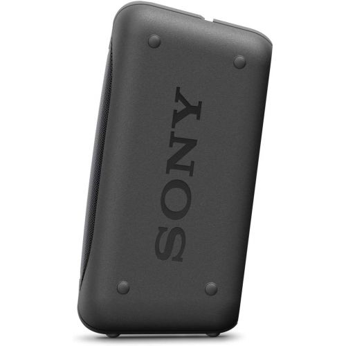 소니 Sony GTK XB60 Compact Powerful One Box Sound System Extra Bass ? Bluetooth, NFC and Light Effects ? 14 Hours of Battery Life, Black