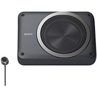 Sony XS AW8 Compact Active Power Subwoofer 160 W max. Output power: slim, stylish 8 inch aluminium housing, Active woofer with remote control.