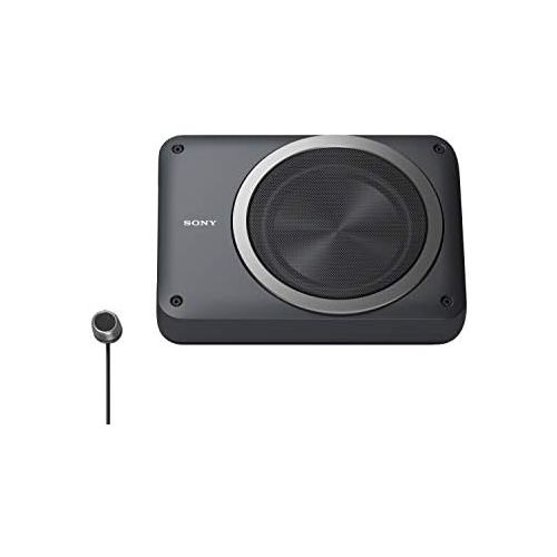 소니 Sony XS AW8 Compact Active Power Subwoofer 160 W max. Output power: slim, stylish 8 inch aluminium housing, Active woofer with remote control.