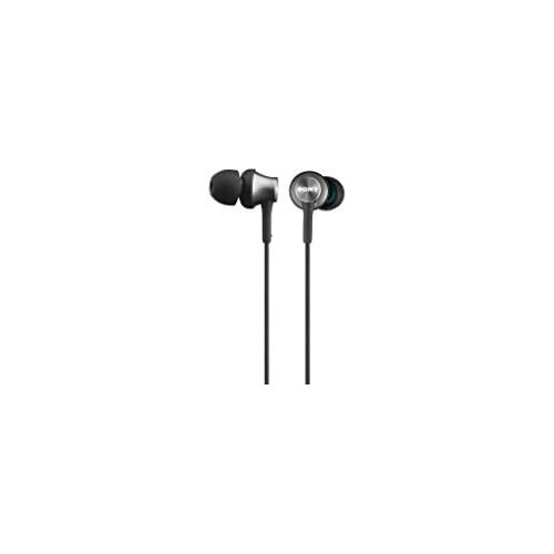 소니 [아마존베스트]Sony MDREX450AP Earphones with Aluminium Housing and Smartphone Control - Black