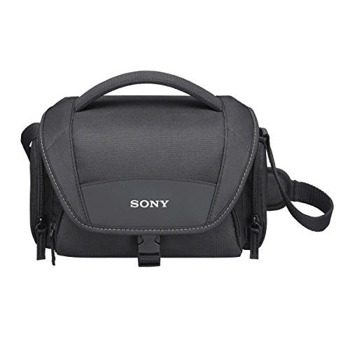 소니 Sony LCSU21 Soft Carrying Case for Cyber-Shot and Alpha NEX Cameras (Black)