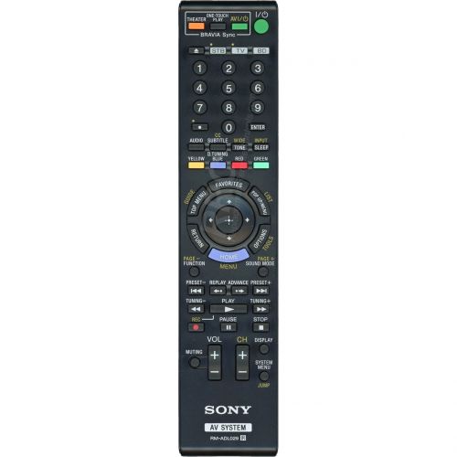 소니 Original Sony RM-ADL029 Home Theater 3D Blu-ray Remote Control for Models BDV-HZ970, BDV-HZ970W, HBD-HZ970W