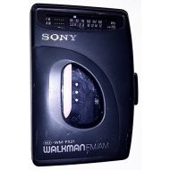 SONY WALKMAN Cassette AM FM Radio Model WM-FX21 CrO2 Metal Tape Belt Clip