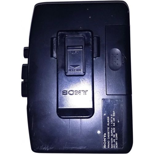 소니 SONY WALKMAN Cassette AM FM Radio Model WM-FX21 CrO2 Metal Tape Belt Clip