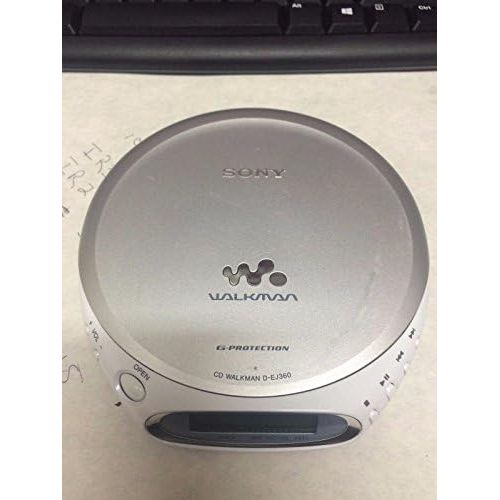 소니 Sony Digital Mega Bass Portable CD Player w Skip-Free G-Protection & Street Style Headphones