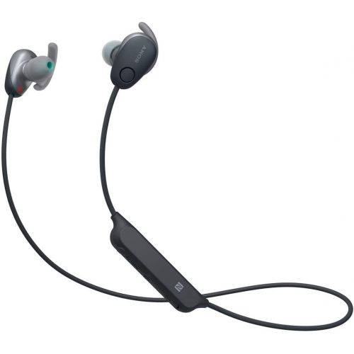 소니 Sony SP600N Wireless Noise Canceling Sports In-Ear Headphones, White (WI-SP600NW)