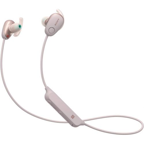 소니 Sony SP600N Wireless Noise Canceling Sports In-Ear Headphones, White (WI-SP600NW)