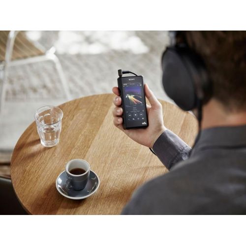 소니 Sony NW-WM1A 128GB Premium Walkman - Digital Music Player with Hi-Res Audio, Black (2017 model)