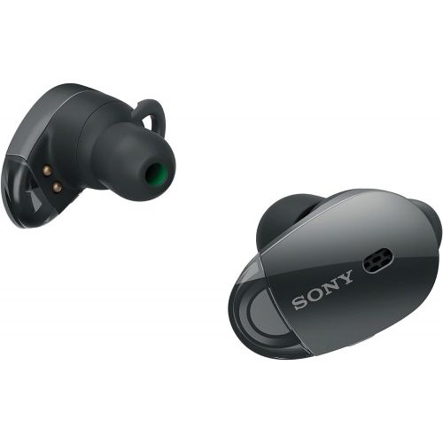 소니 Sony WF1000XBM1 Premium Noise Cancelling True Wireless Headphones - Black (WF1000XB)