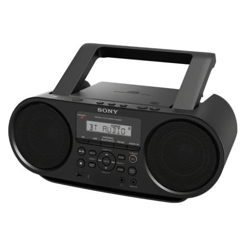 소니 Sony ZSRS60BT CD Boombox with Bluetooth and NFC (Black)