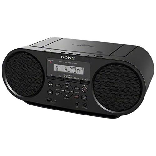 소니 Sony ZSRS60BT CD Boombox with Bluetooth and NFC (Black)