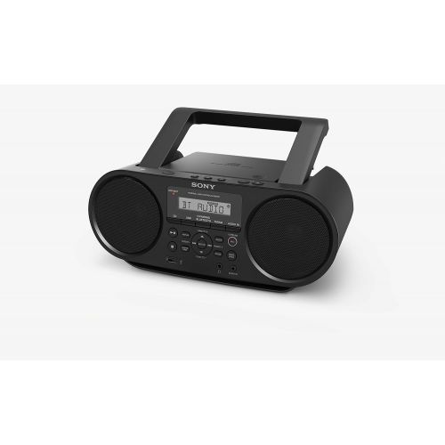 소니 Sony ZSRS60BT CD Boombox with Bluetooth and NFC (Black)