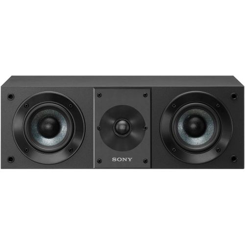소니 Sony SSCS8 2-Way 3-Driver Center Channel Speaker, Black