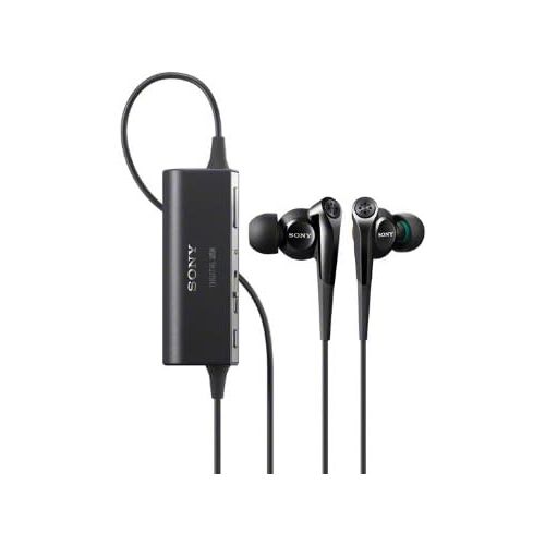 소니 Sony Noise Canceling Stereo In-Ear Headphones | MDR-NC100D B Black