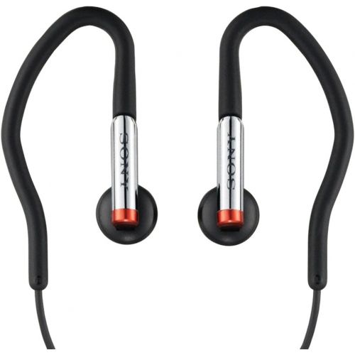 소니 Sony MDR-AS40EX Active Style Headphones Earbud Style (Black)
