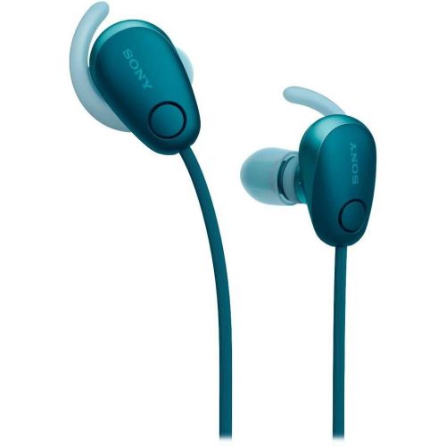 소니 Sony SP600N Wireless Noise Canceling Sports In-Ear Headphones, Black (WI-SP600NB)