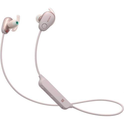 소니 Sony SP600N Wireless Noise Canceling Sports In-Ear Headphones, Black (WI-SP600NB)