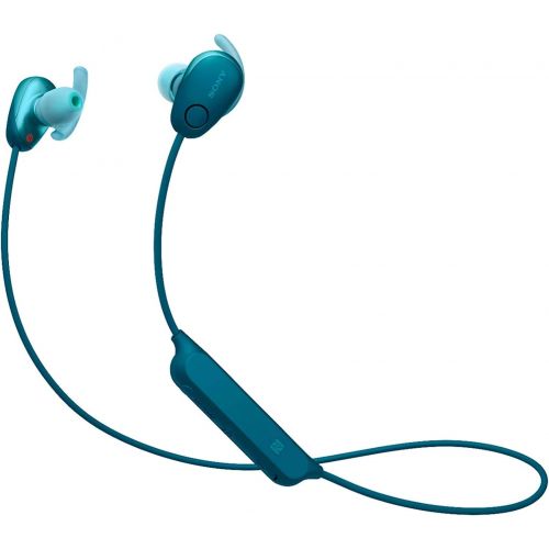 소니 Sony SP600N Wireless Noise Canceling Sports In-Ear Headphones, Black (WI-SP600NB)