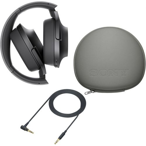 소니 Sony H.ear on Wireless Noise Cancelling Headphone, Bordeaux Pink (MDR100ABNP)