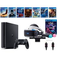 Sony PlayStation VR Launch Bundle 9 Items:VR Launch Bundle,PlayStation 4 1TB,7 VR Game Disc Rush of Blood,Valkyrie,Battlezone,Batman: Arkham VR,DriveClub,Combat League,Eagle Flight