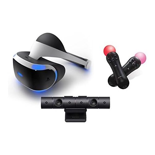 소니 Sony PlayStation VR Bundle (2 Items)- Gran Turismo Sport Bundle and PlayStation Move Motion Controllers - Two Pack