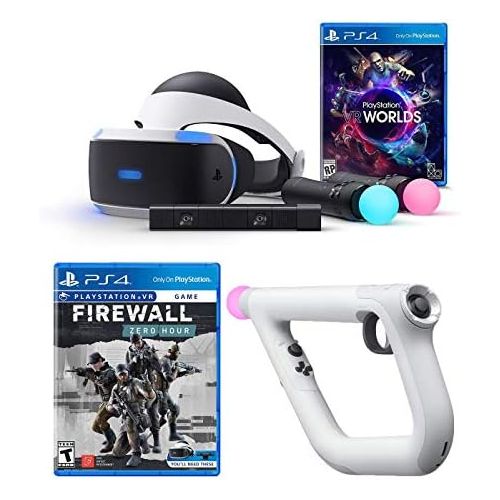 소니 Sony PlayStation VR Launch Bundle 3 Items:VR Launch Bundle,PSVR Aim Controller Farpoint Bundle,Mytrix HDMI Cable