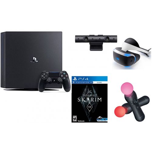 소니 By Sony PlayStation 4 Pro bundle : PS4 Pro 1TB Console + VR Skyrim Bundle