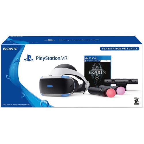 소니 By Sony PlayStation 4 Pro bundle : PS4 Pro 1TB Console + VR Skyrim Bundle
