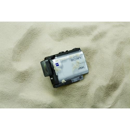 소니 Sony FDRX3000W Underwater Camcorder 4K, White
